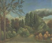 Henri Rousseau The Haystacks oil painting artist